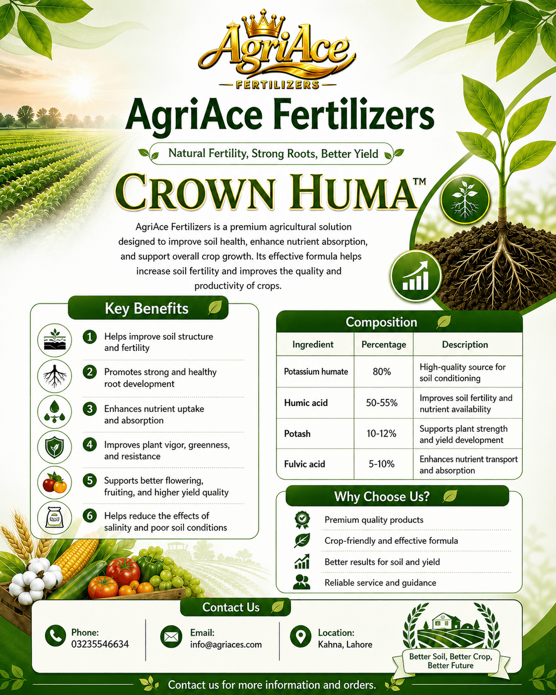 Crown Huma English brochure preview